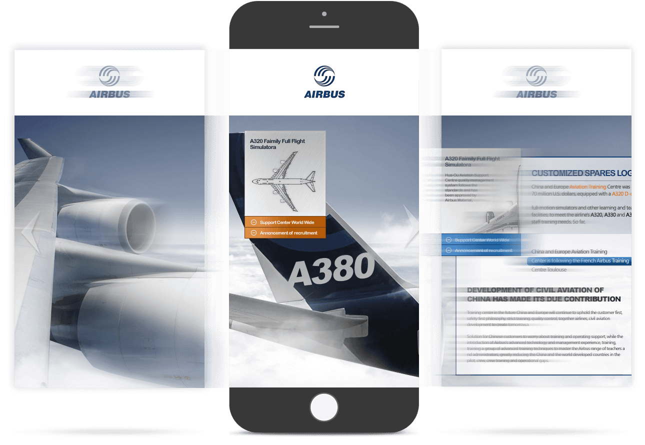 飛機(jī)制造企業(yè)移動官網(wǎng)