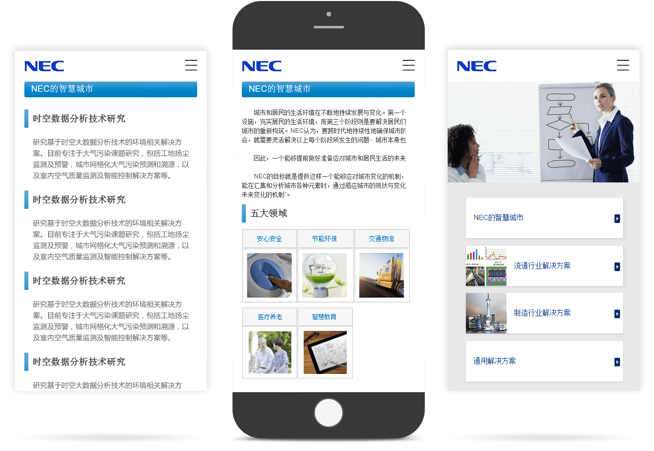 五百?gòu)?qiáng)企業(yè)移動(dòng)網(wǎng)站